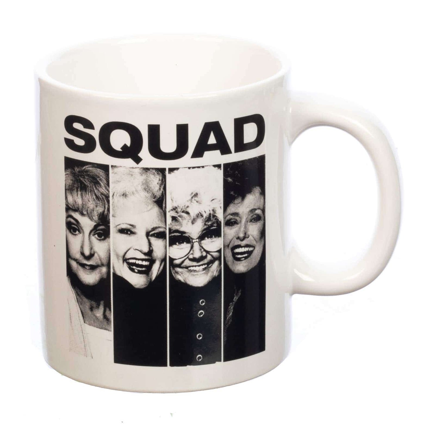 Golden Girls - Squad 16 oz. Bas Relief Ceramic Mug with Embossed Decal
