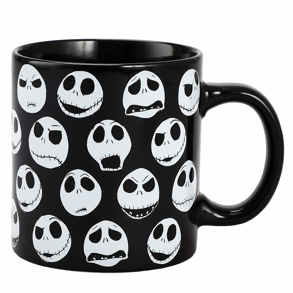 The Nightmare Before Christmas - Jack Facial Expressions 16 oz. Ceramic Mug