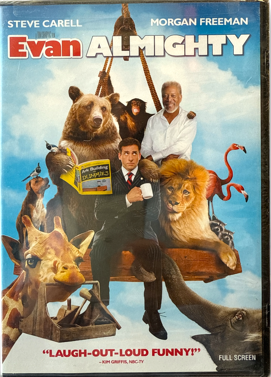 ๐ ๏ธ Evan Almighty โ Full Screen Edition (DVD)