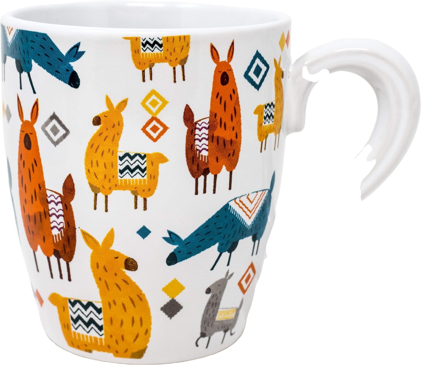 Llama Fancy Latte - 20 oz. Stoneware Mug