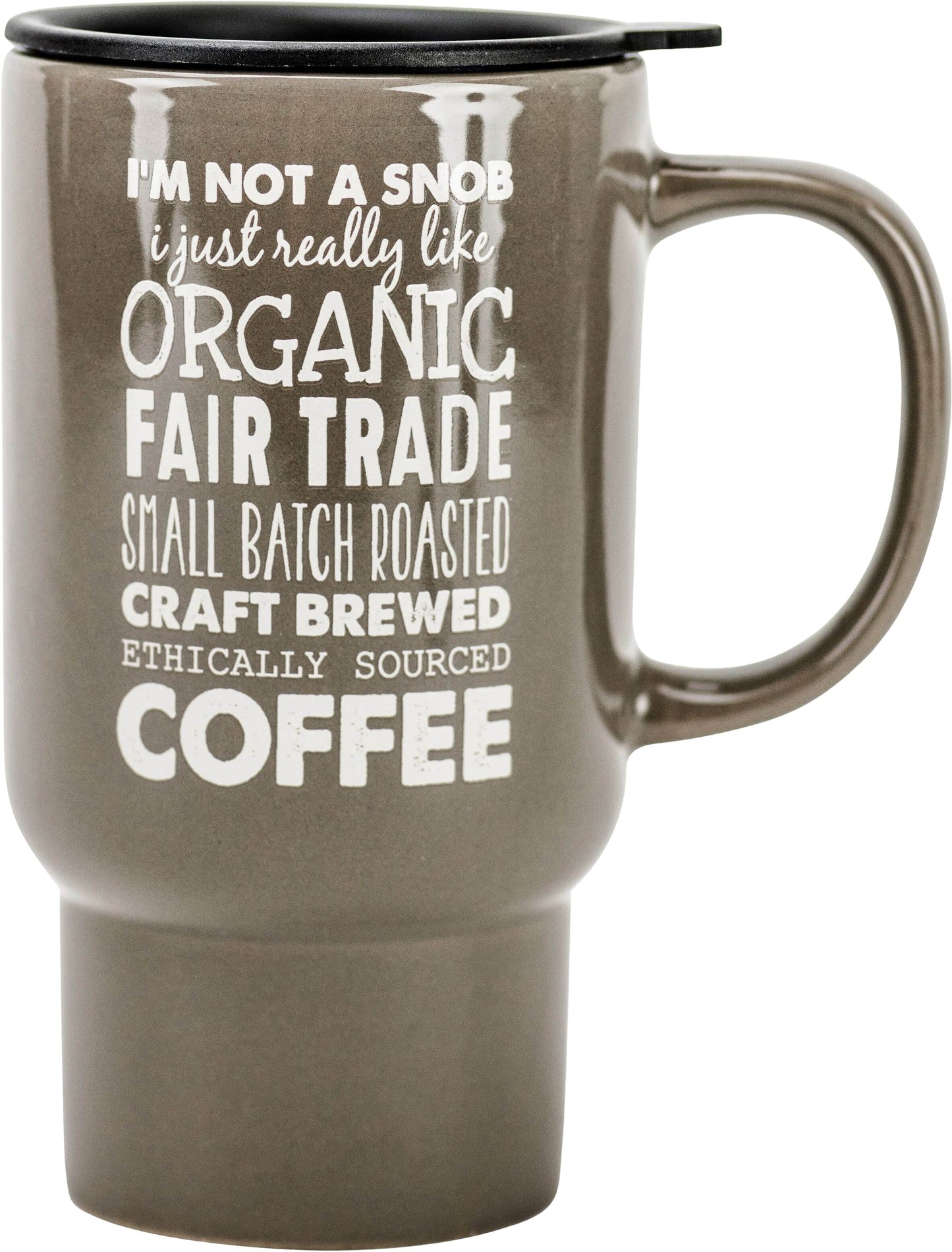 Organic Fair Trade Travel Mug 18 Oz