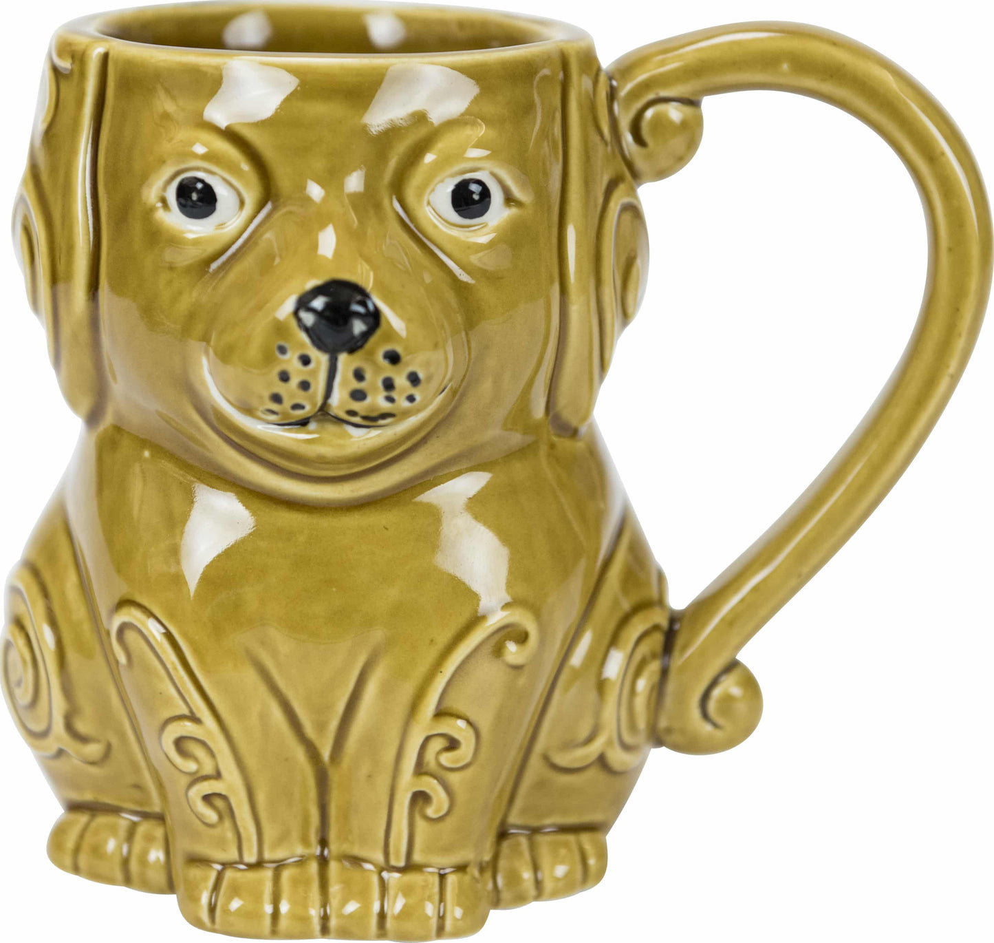 Dog - 16 oz. Molded Stoneware Mug