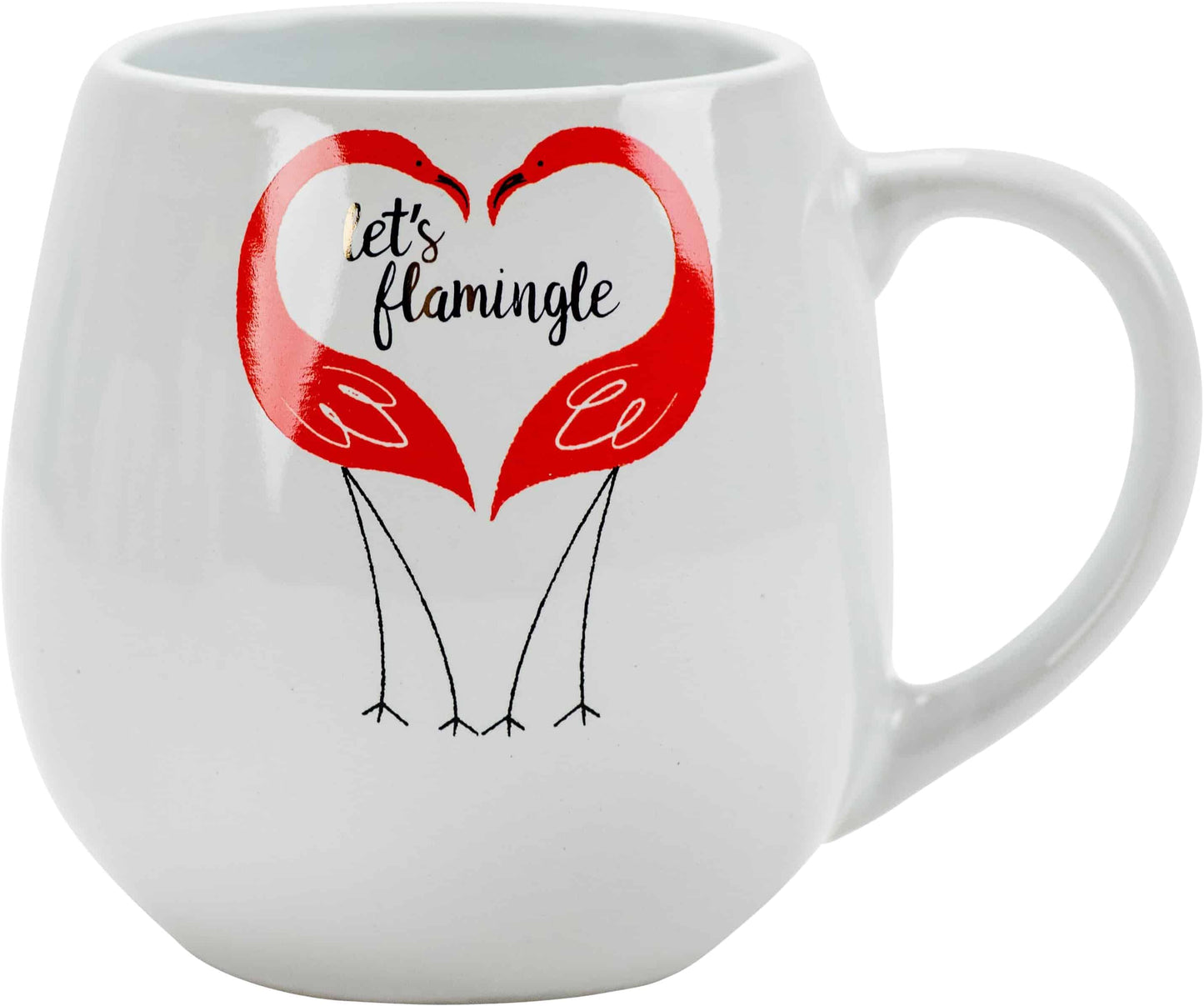 Let's Flamingle - 18 oz. Stoneware Mug