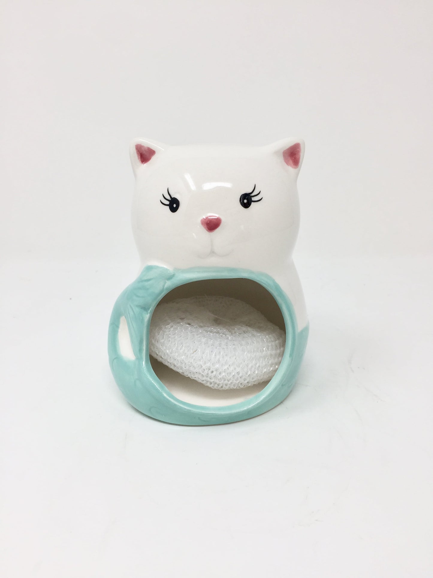 Purrr-Maid - Earthenware Scrubby Holder