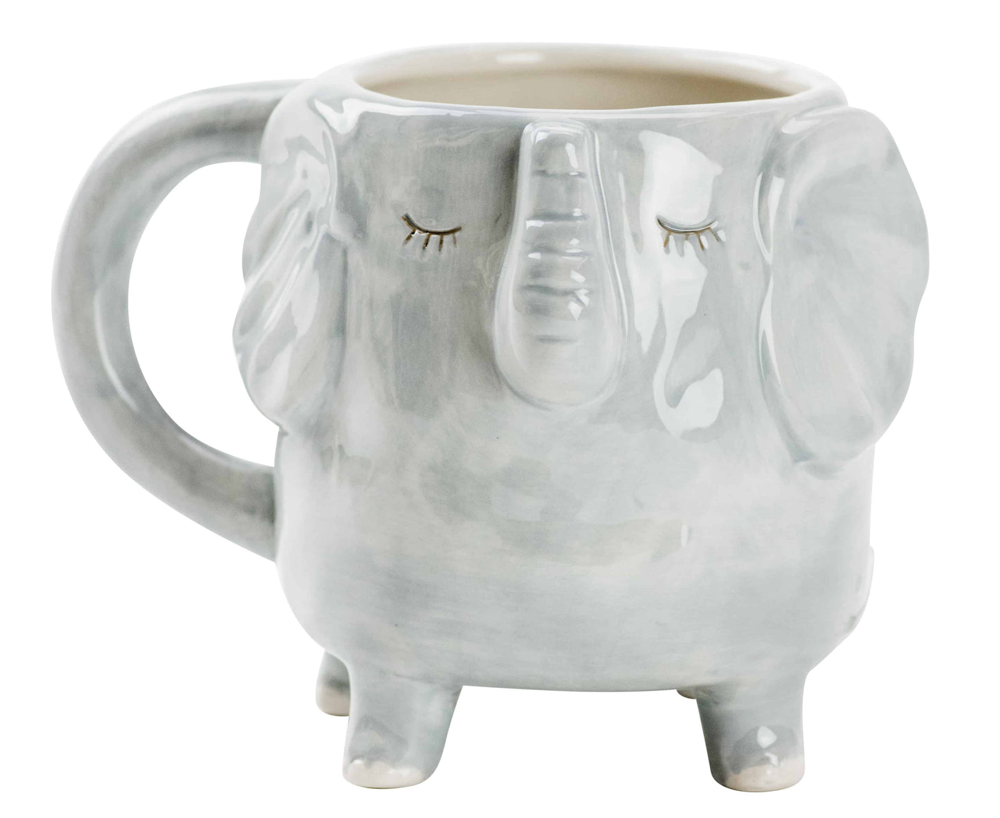 Elephant Face - 18 oz Ceramic Mug
