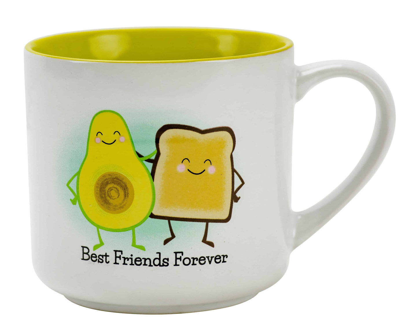 Best Friends Forever - Avocado & Toast - 18 oz. Stoneware Mug