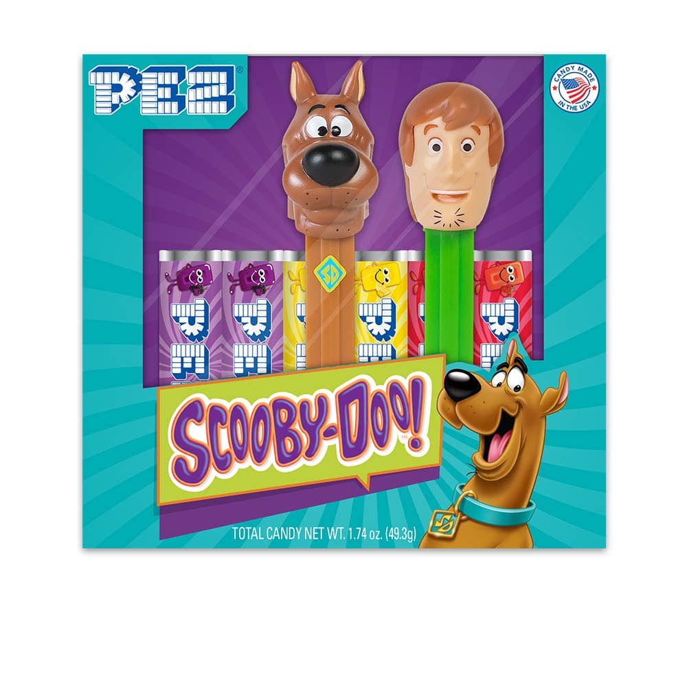 Scooby-Doo - PEZ Gift Set (Scooby & Shaggy PEZ Dispensers + 6 PEZ Candy Refills)