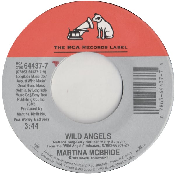 Martina McBride Wild Angels / Two More Bottles of Wine