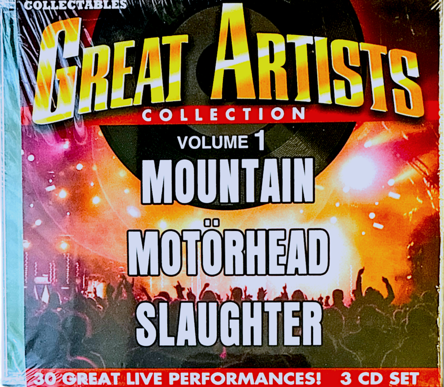 🎸 Mountain / Motörhead / Slaughter – 3-CD Live Hits Collection