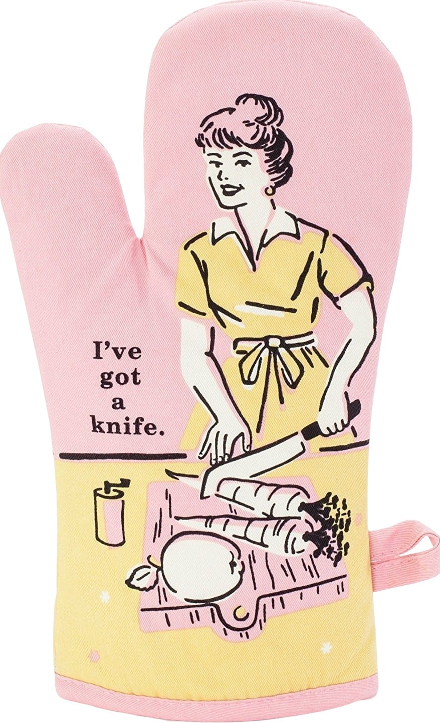 I've Got A Knife - Oven Mitt