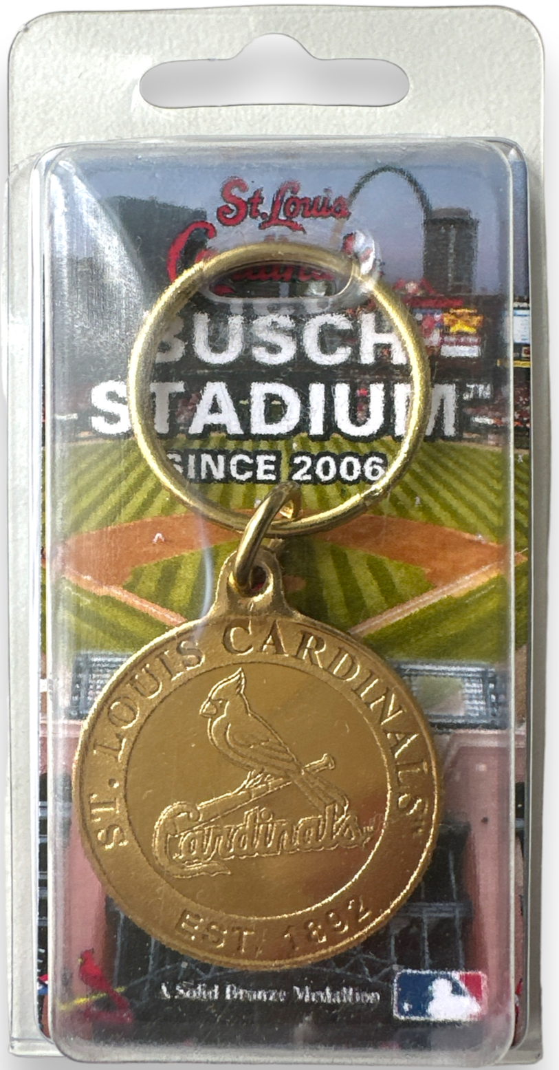MLB - Saint Louis Cardinals Bronze Bullion Keychain