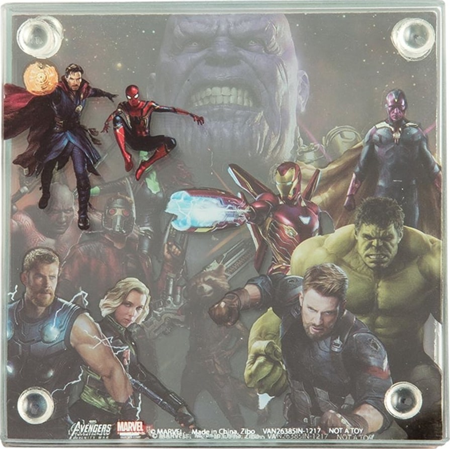 Marvel Comics - Avengers - Infinity War 3D Stacking Coasters: Set of 4