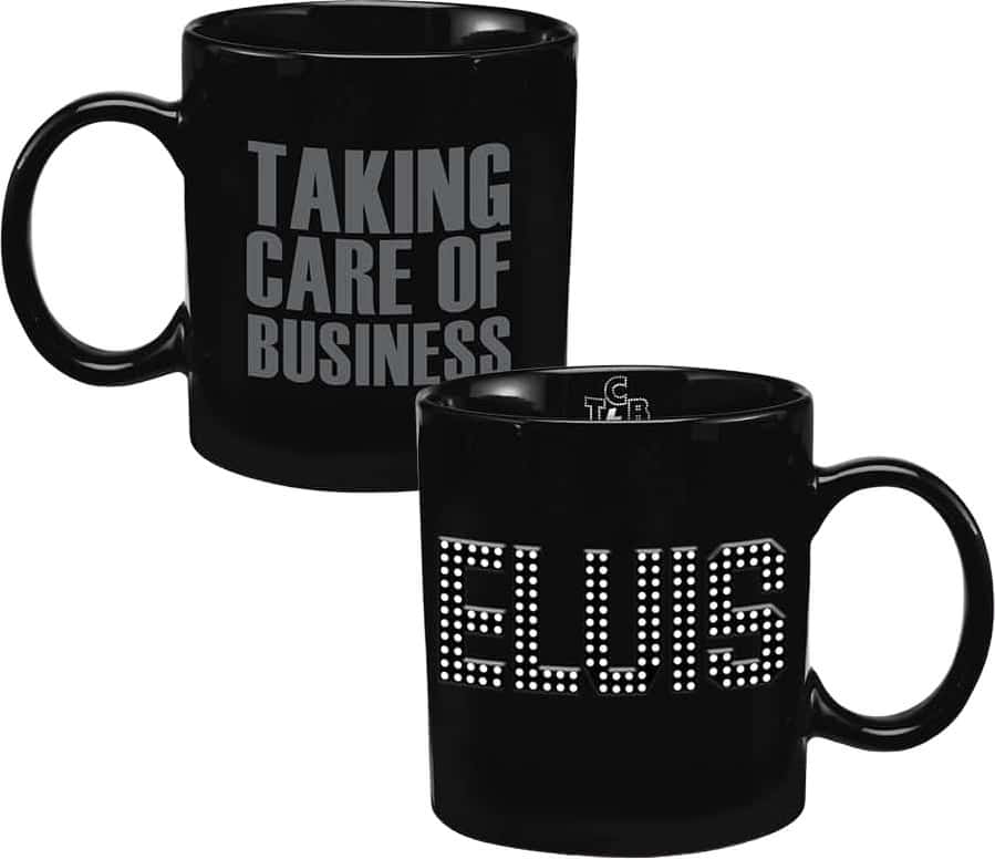 Elvis Presley - TCB Bas Relief Mug