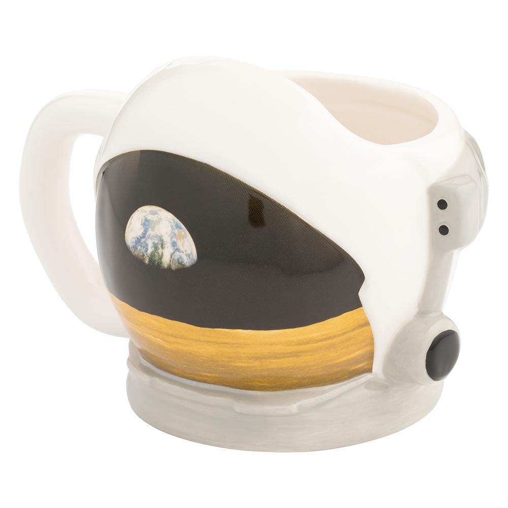 Smithsonian - NASA - Apollo 11 Neil Armstrong Astronaut Helmet - 20 oz. Sculpted Ceramic Mug