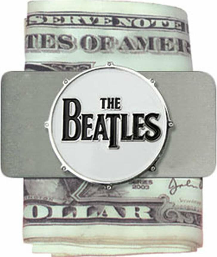 The Beatles - Drum Logo: Money Clip