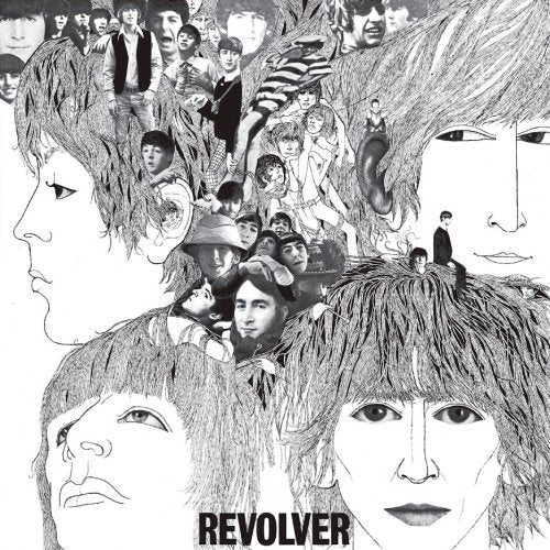 The Beatles - Revolver Embossed Steel Wall Sign