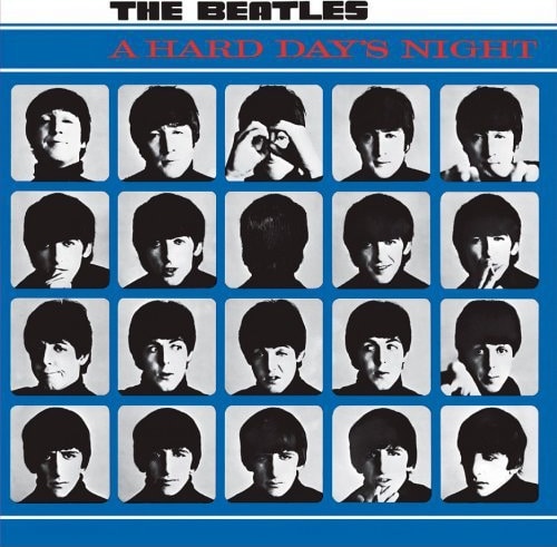 The Beatles - Hard Day's NIght Embossed Steel Wall Sign