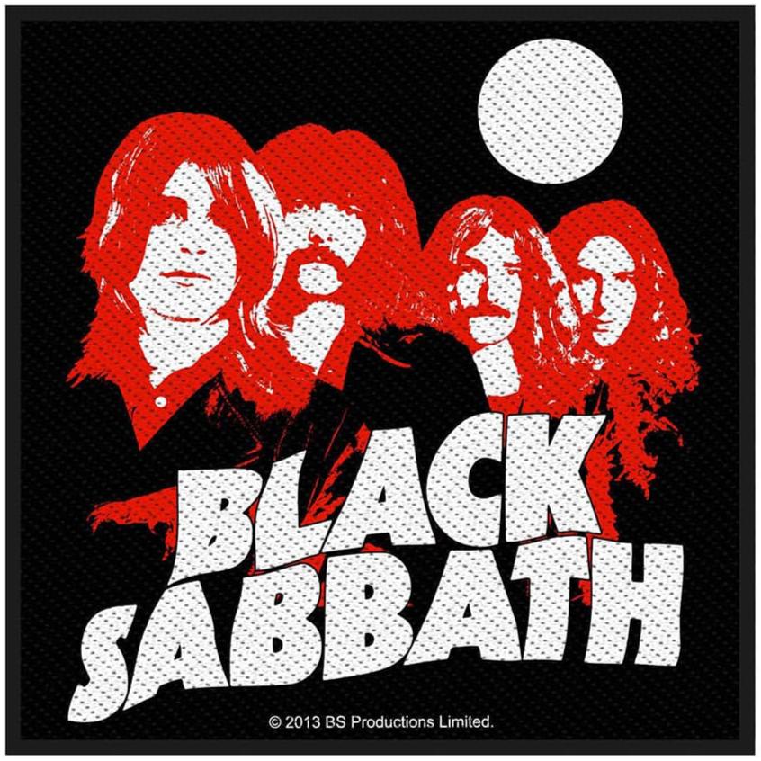 Black Sabbath - Red Portraits - Sew-On Woven Patch