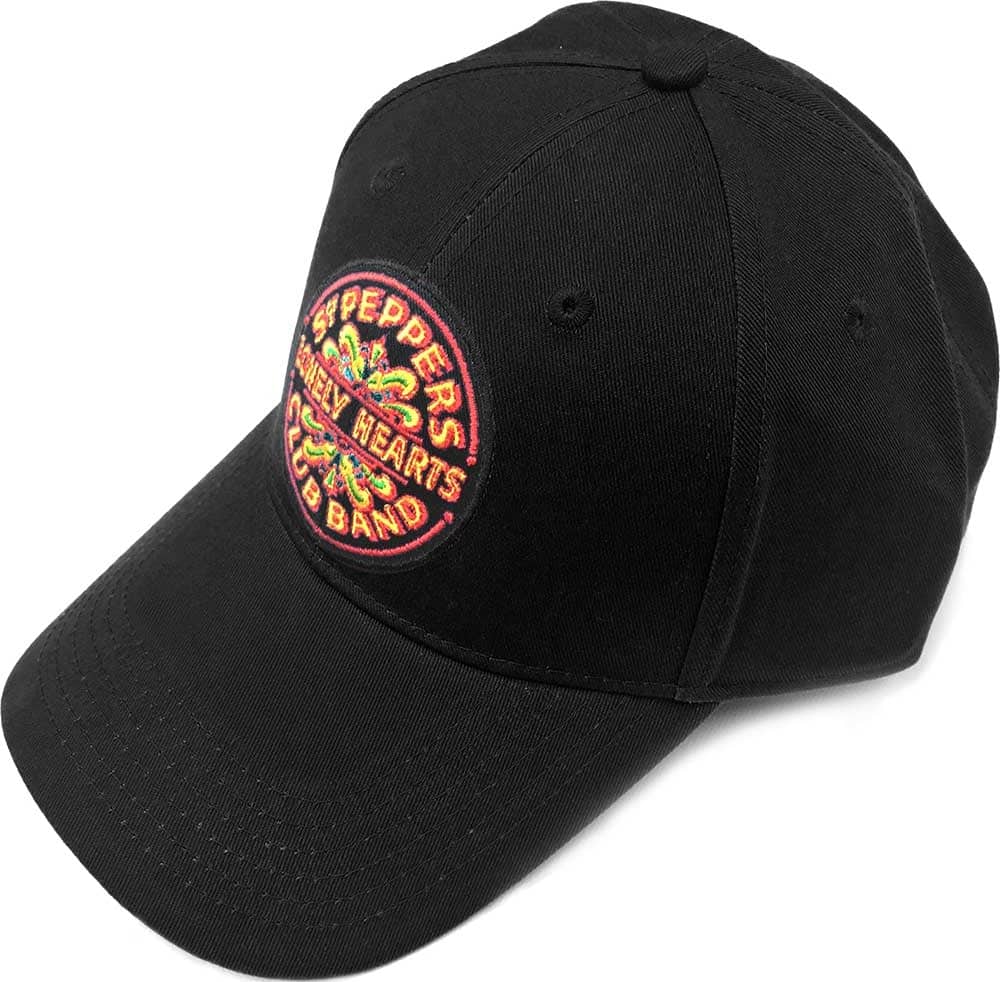 The Beatles - Sgt. Peppers Bright Patch on Black Baseball Cap