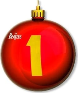 Beatles - Beatles One Red Glass Ornament
