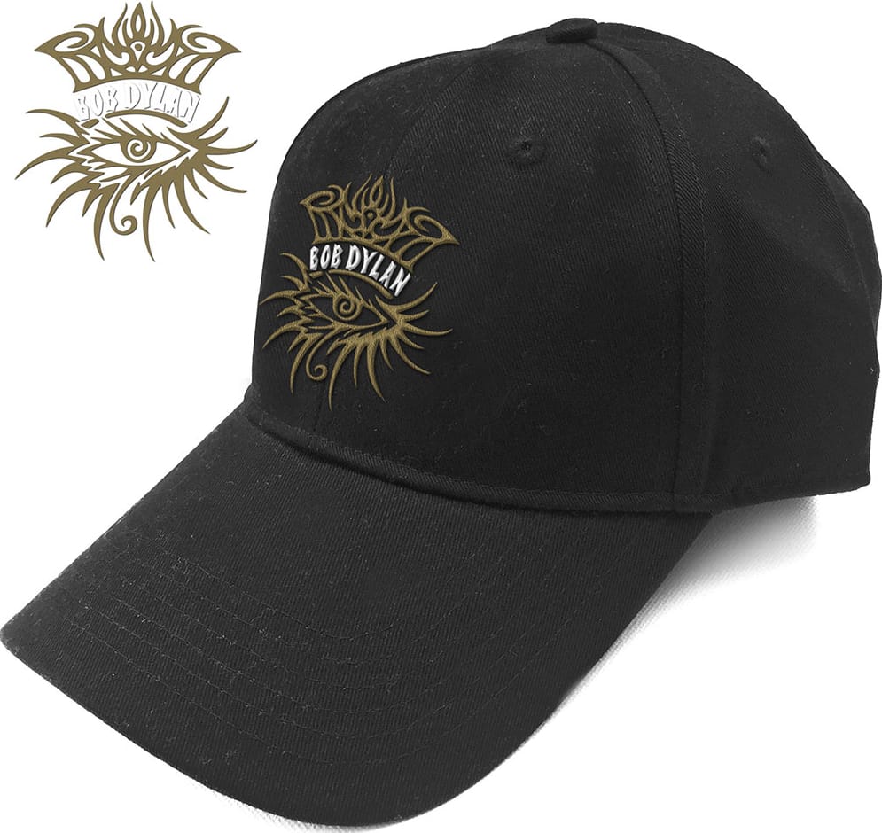 Bob Dylan - Eye Icon Black Baseball Cap