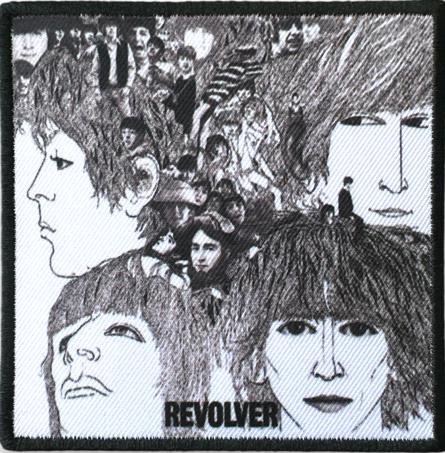 The Beatles - Revolver Album Cover Patch - 3.25" Square Patch