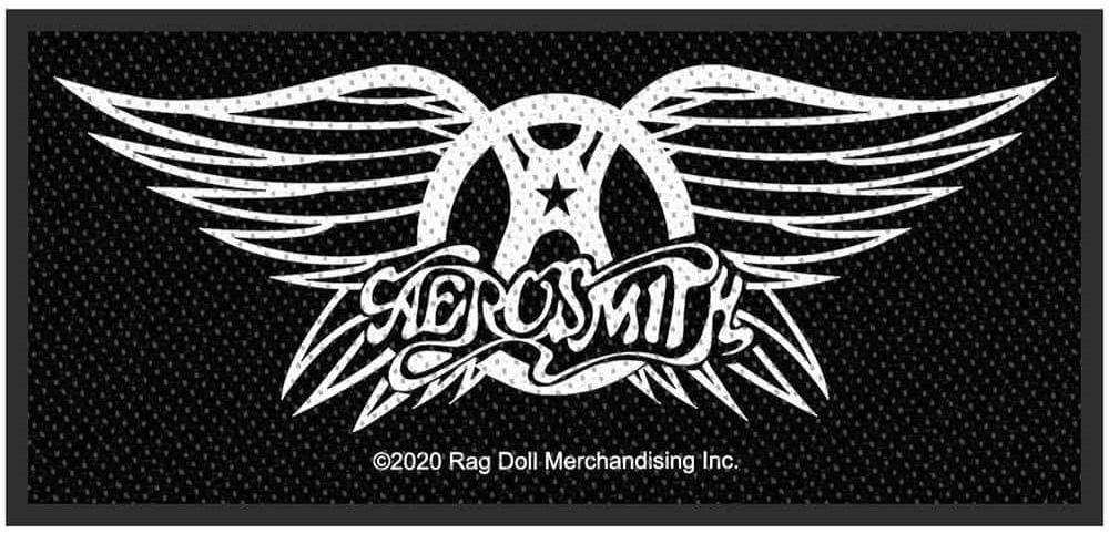 Aerosmith Logo Patch - Standard Sew-On Woven Patch - Imported Rock Off UK
