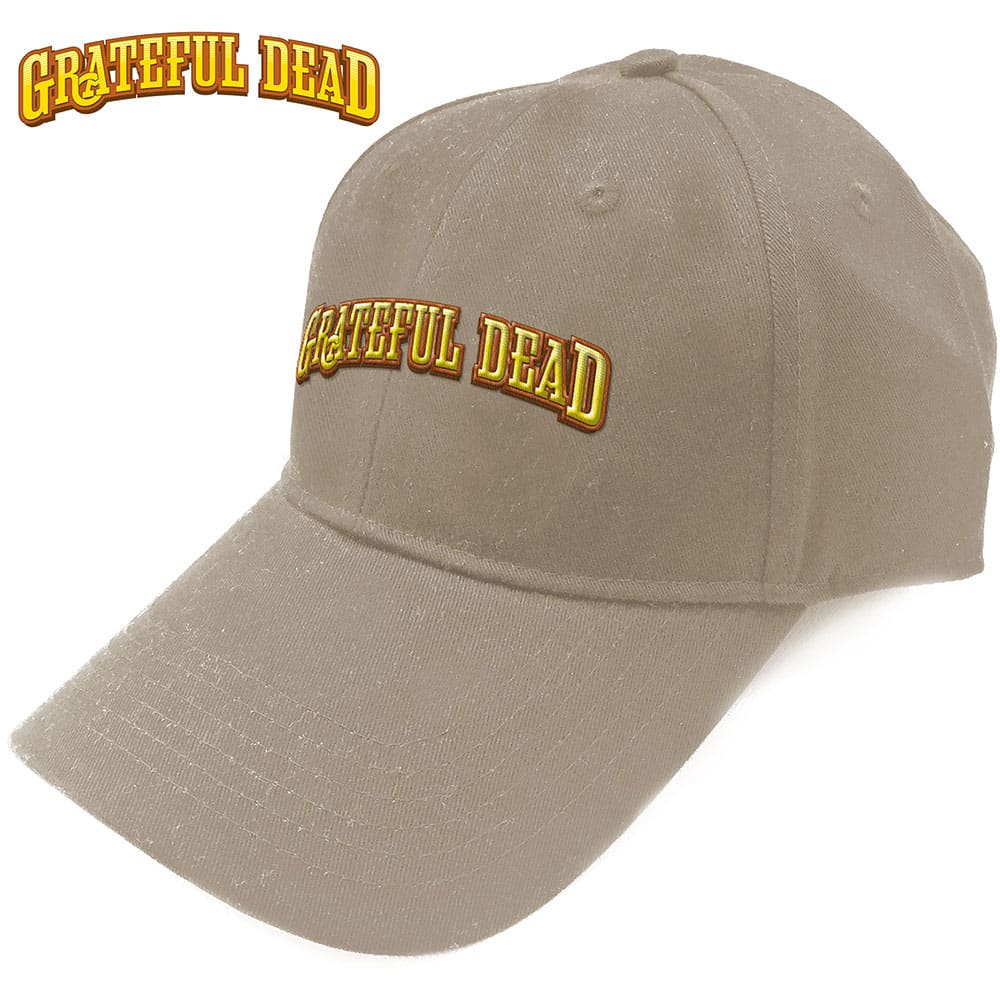 Grateful Dead - Sunshine Daydream Logo - Adjustable Sand Tan Baseball Cap