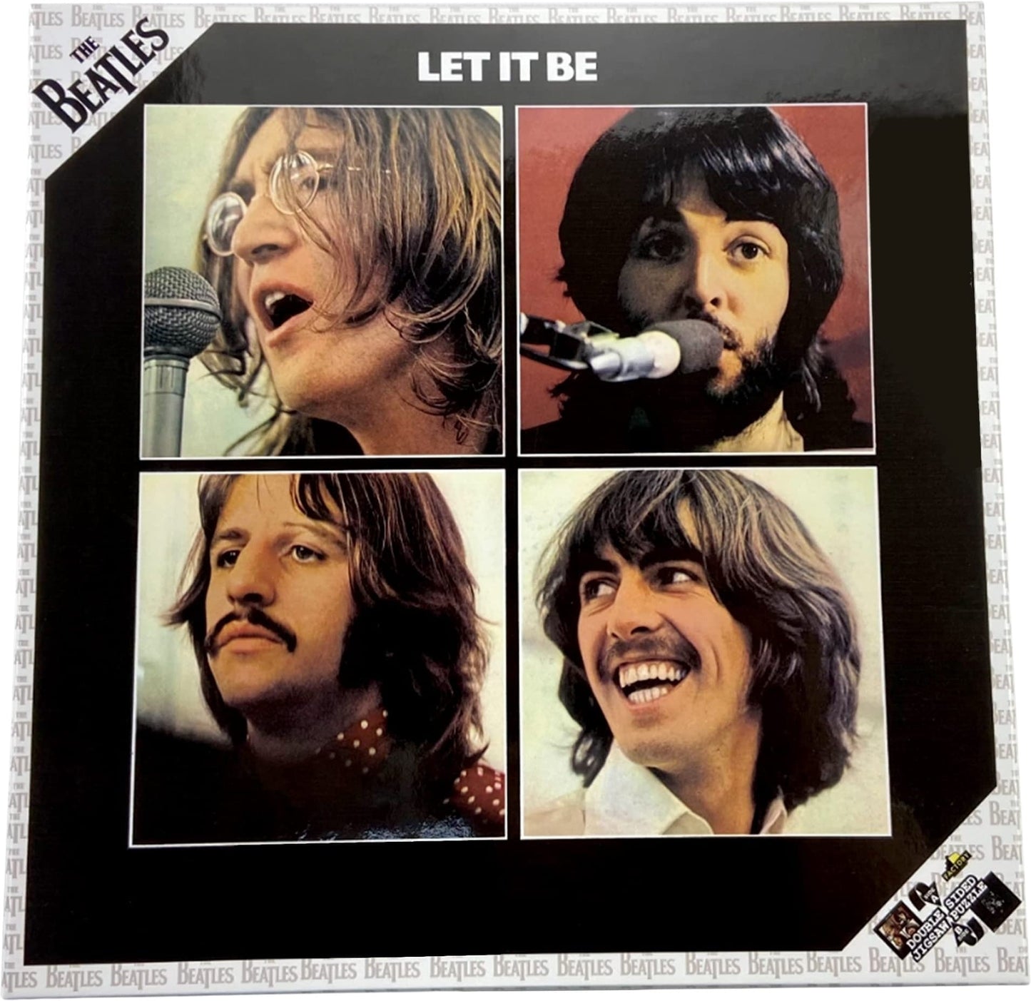 Beatles Let It Be Double-Sided 1000-Piece Puzzle Factory Entertainment NEW USA