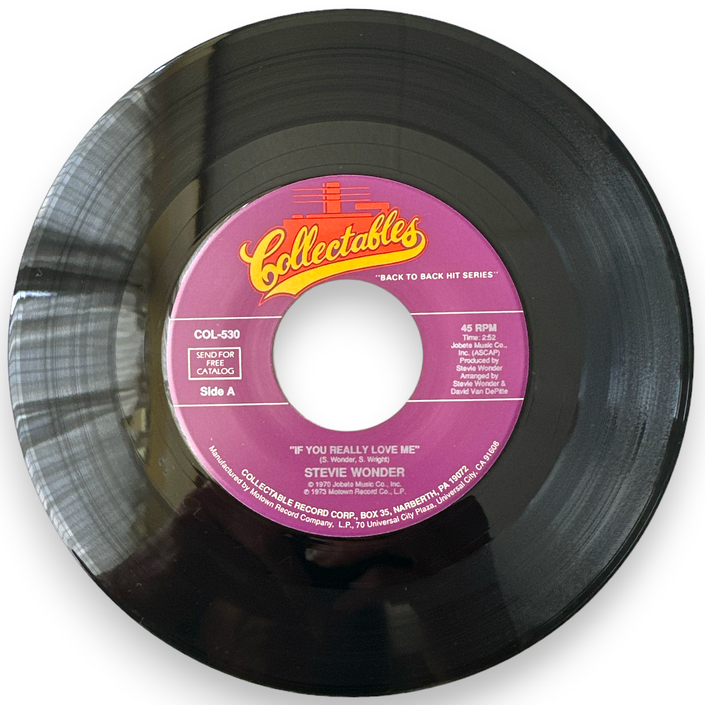Stevie Wonder - If You Really Love Me / We Can Work It Out (7" Vinyl, 45 RPM, Single)