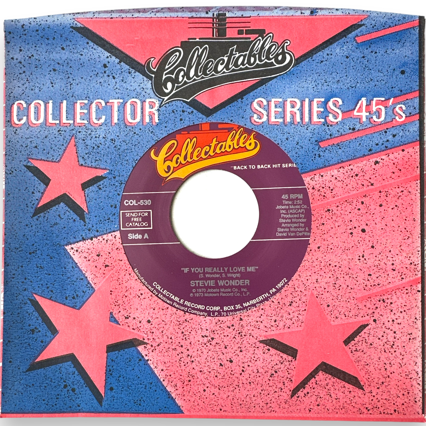 Stevie Wonder - If You Really Love Me / We Can Work It Out (7" Vinyl, 45 RPM, Single)