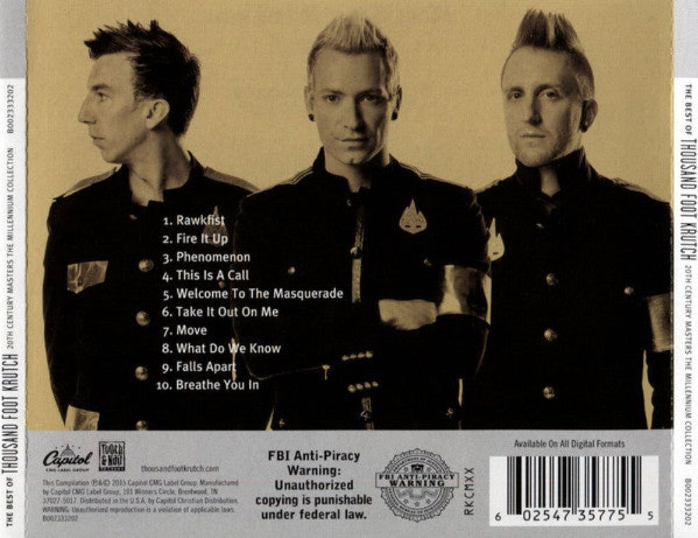 Thousand Foot Krutch – The Best Of Thousand Foot Krutch CD (NEW)