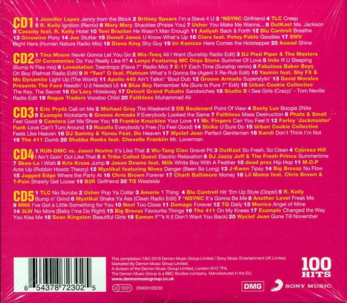 100 Hits Old Skool Anthems - Various Artists (5-CD Compilation) Import (NEW)