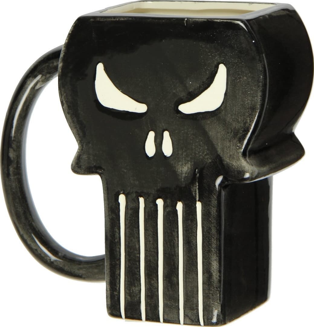 Marvel Comics - Punisher - Skull Molded Mug