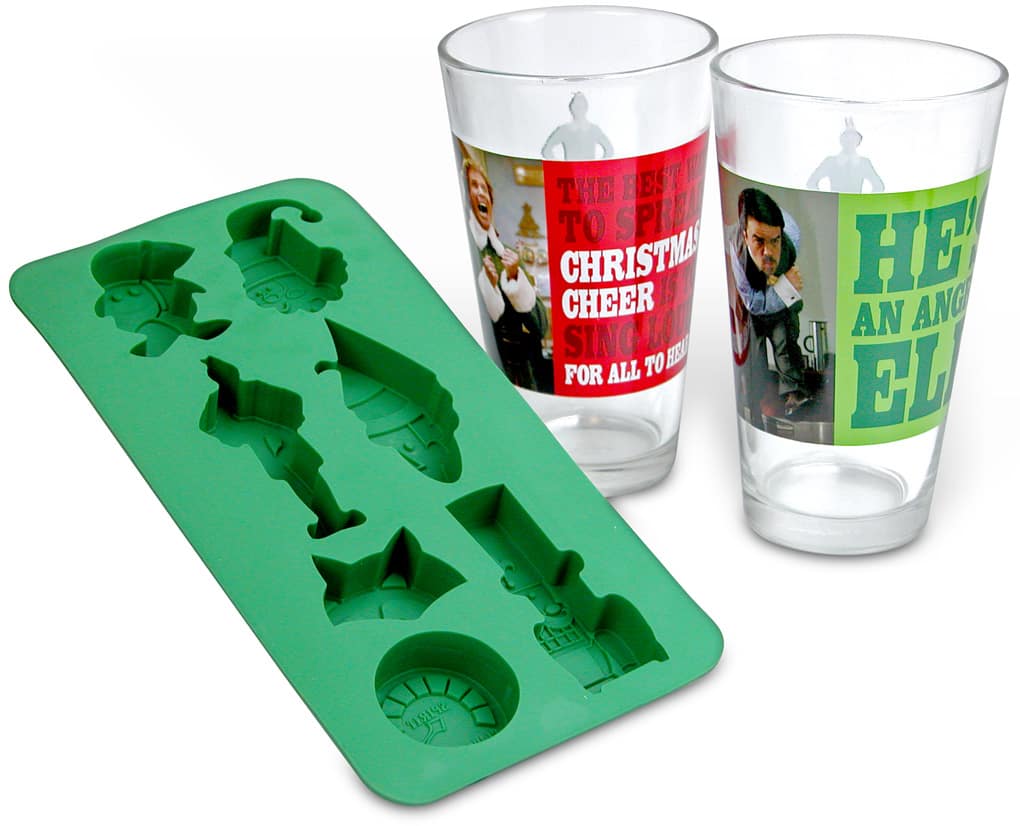 Elf the Movie - Pint Glass/Ice Cube Tray Combo Pack