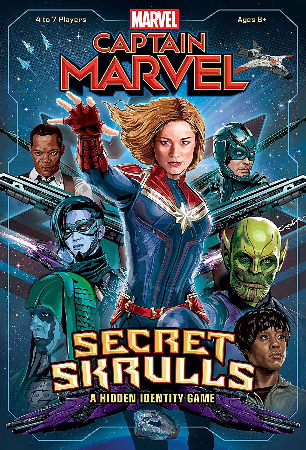 Captain Marvel Movie: Secret Skrulls - Card Game (Board Game)