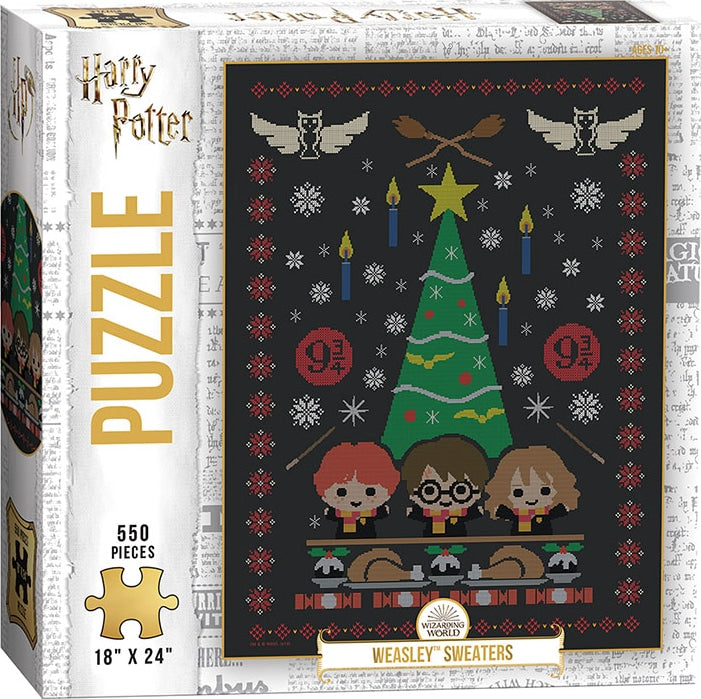 π§£ Harry Potter β Weasley Sweaters β 550 Piece Jigsaw Puzzle