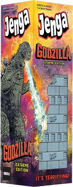 Jenga: Godzilla Extreme Edition (Based on Classic Monster Movie)