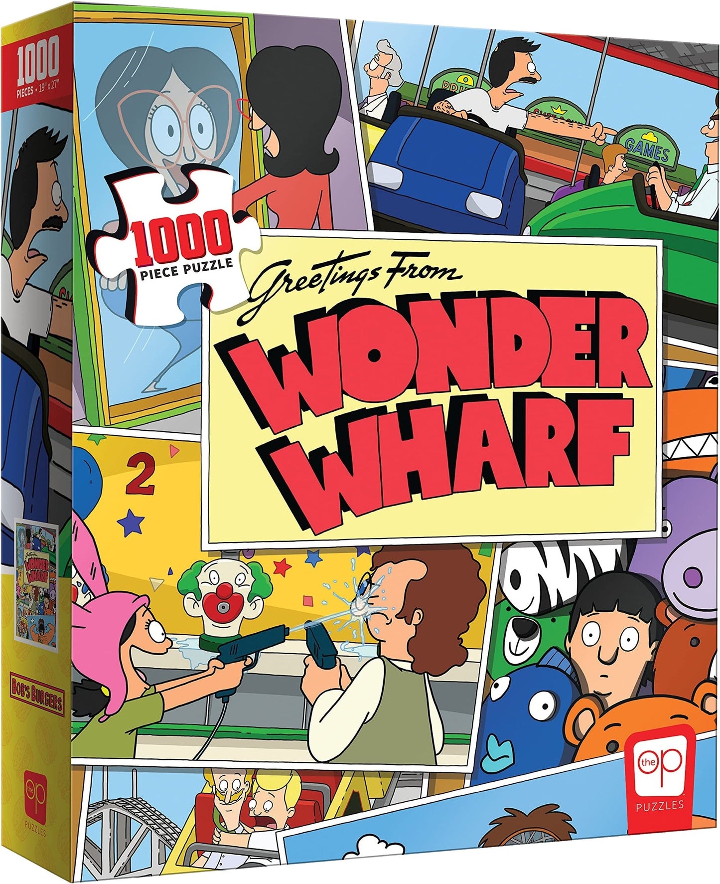 Bob's Burgers - Greetings from Wonder Wharf Puzzle (1000 Pieces)