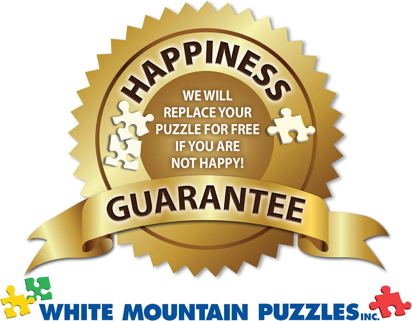 A Day at The Beach Jigsaw Puzzle (1000 Pieces) White Mountain Puzzle