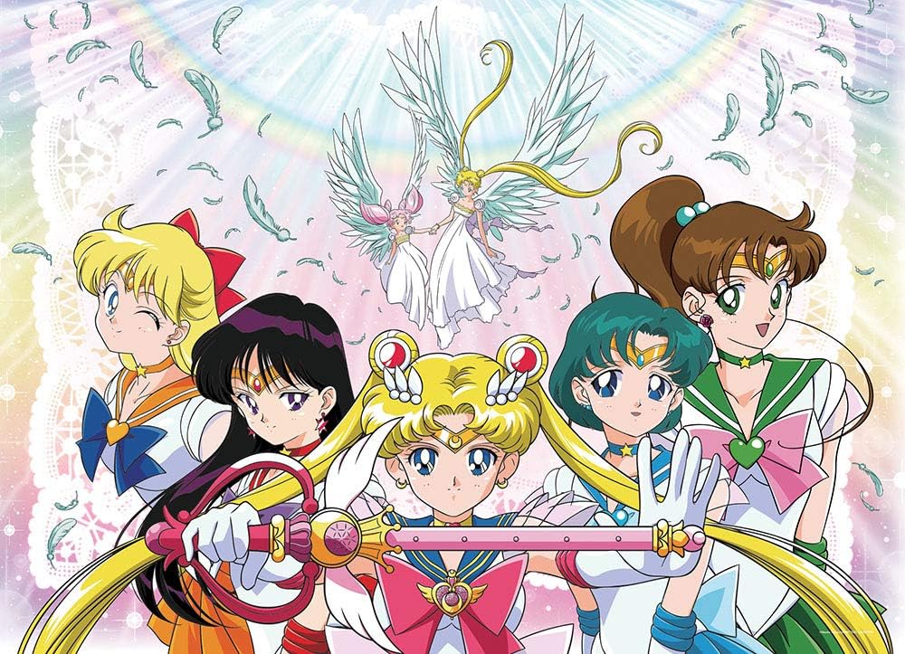 Sailor Moon 1000pc Rare Puzzle USAopoly Anime Collectible New Factory Sealed