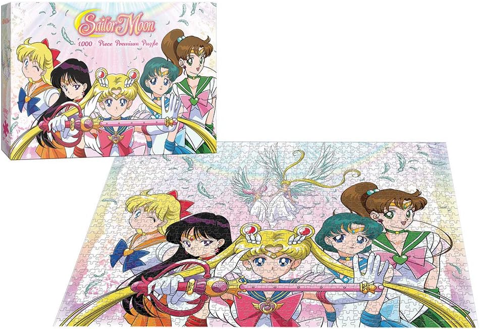 Sailor Moon 1000pc Rare Puzzle USAopoly Anime Collectible New Factory Sealed