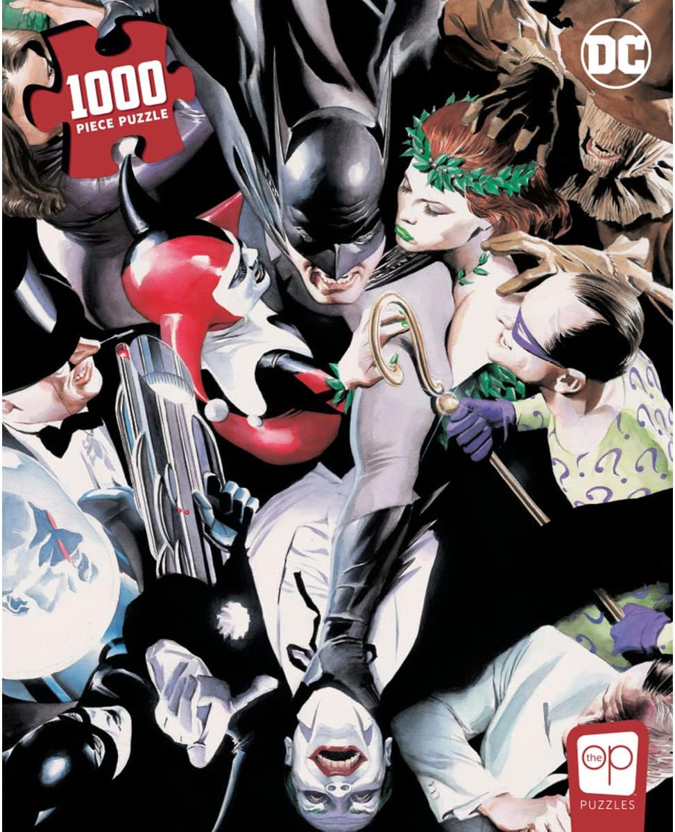 Batman Tango with Evil 1000-Piece Jigsaw Puzzle Alex Ross DC NEW