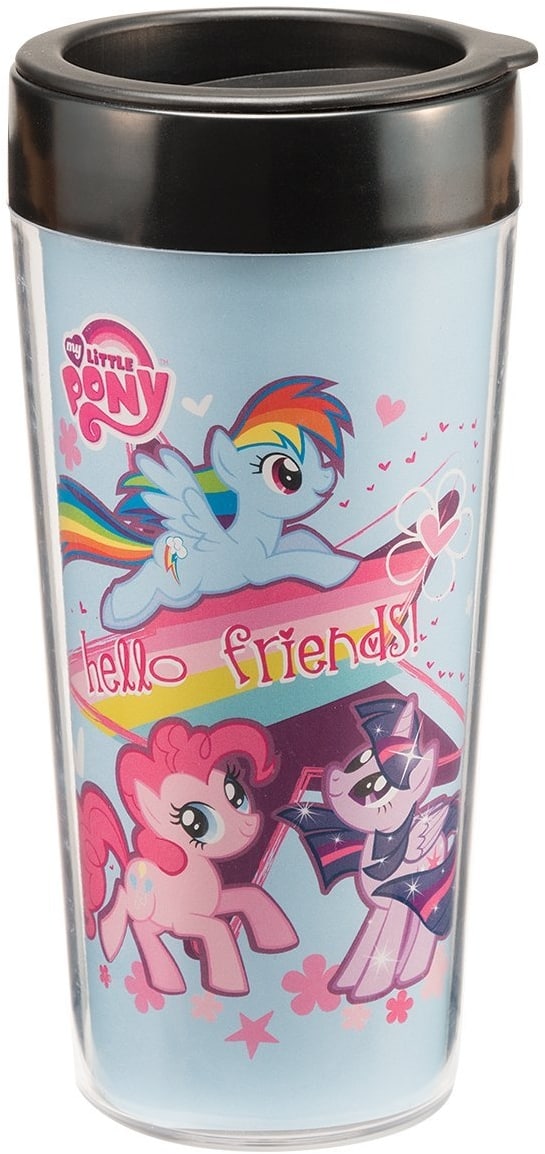 My Little Pony 16 oz. Plastic Travel Mug
