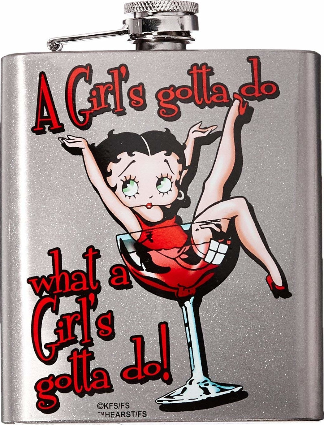 Betty Boop - Stainless Steel Flask
