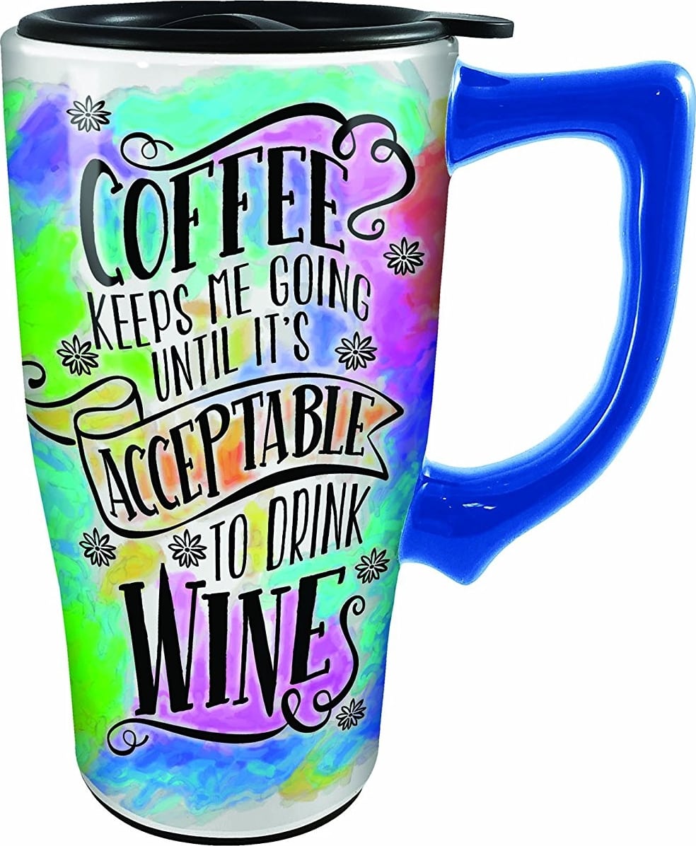 Coffee Until Wine - Travel Mug