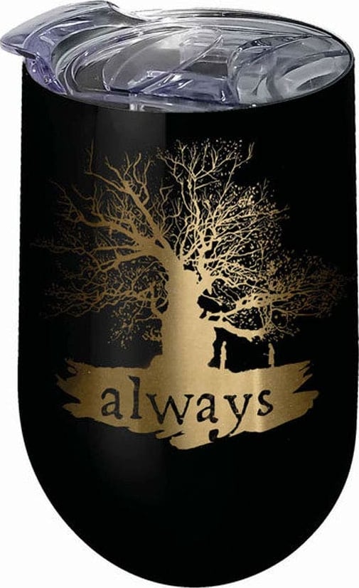 Harry Potter - Always - 16 oz. Black Stainless Steel Tumbler