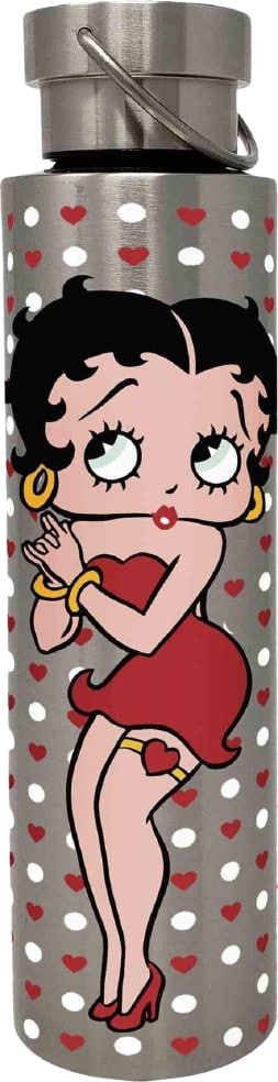 Betty Boop - Stainless Steel 24 oz. Bottle (Silver)