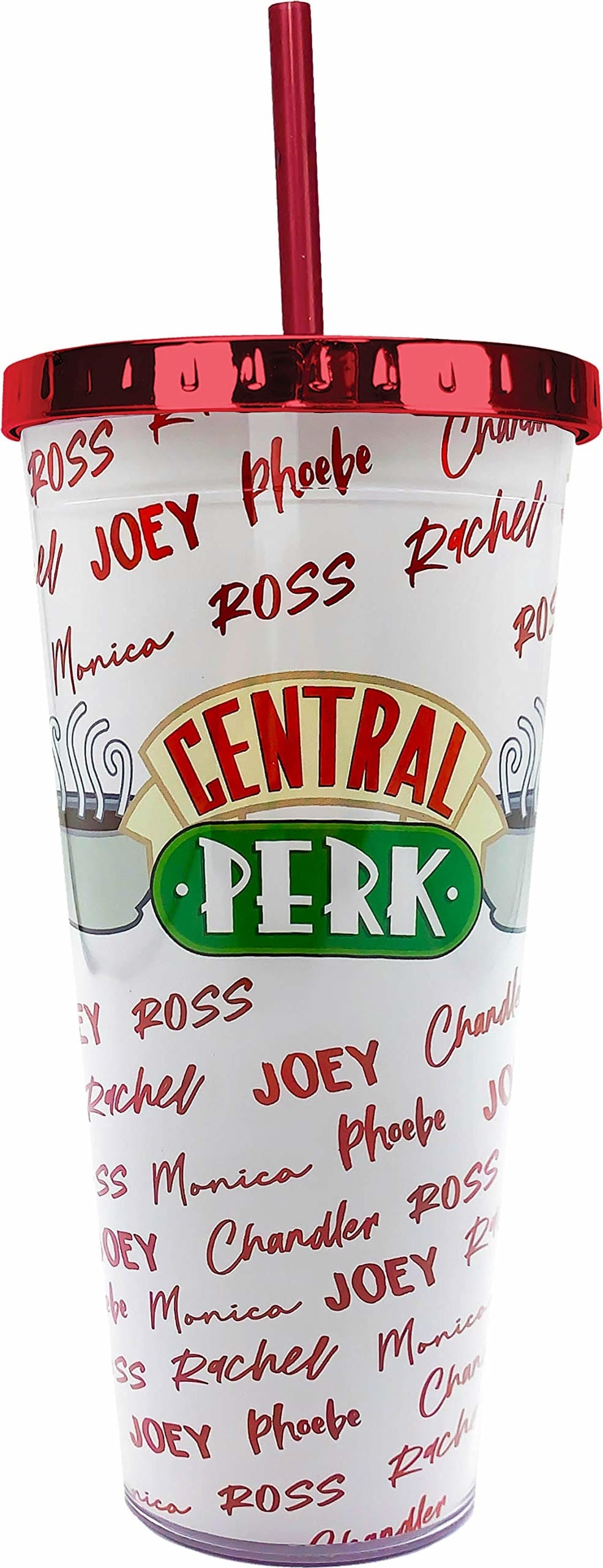 Central Park - Foil Cup W/Straw