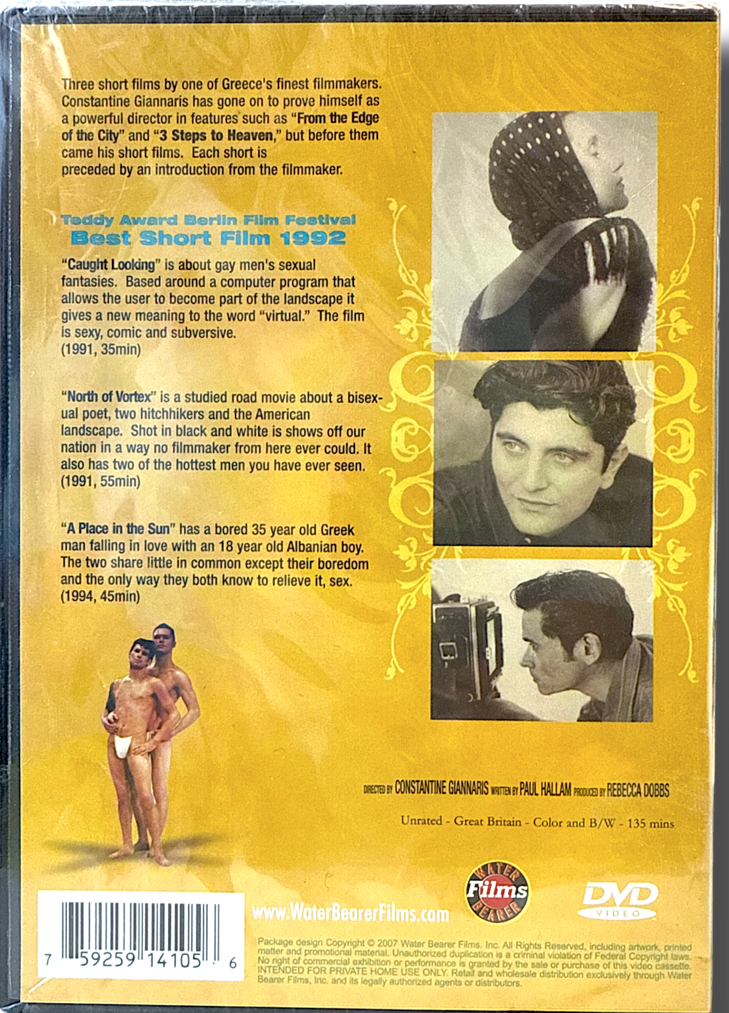 🎬 Constantine Giannaris – The Short Films (DVD) (New & Mint)